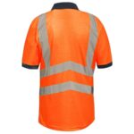 Regatta High Visibility Pro Contrast Piqué Polo Shirt