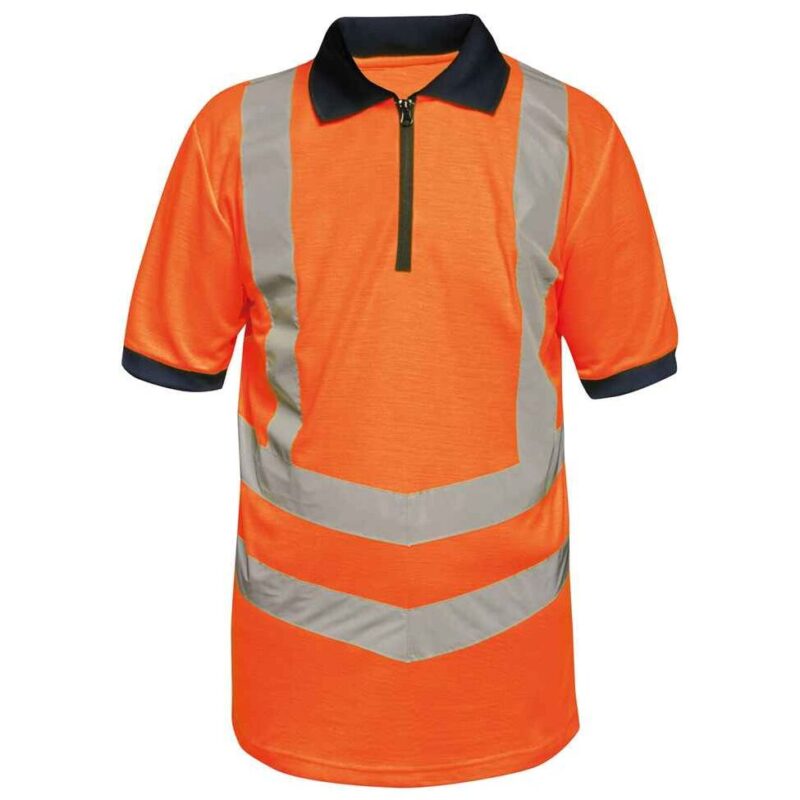 Regatta High Visibility Pro Contrast Piqué Polo Shirt