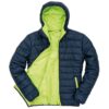 Navy/Lime Green