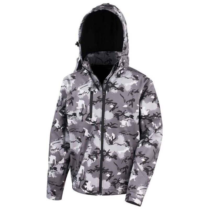 Result Urban Camo TX Performance Soft Shell Jacket