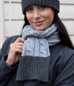 Result Shades of Grey Scarf Grey  RS373