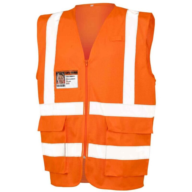 Result Safe-Guard Executive Cool Mesh Safety Vest