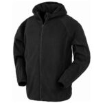 Result Genuine Recycled Hooded Micro Fleece Jacket