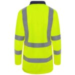 Pro RTX High Visibility Long Sleeve Polo Shirt