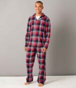 SF Men Tartan Lounge Set