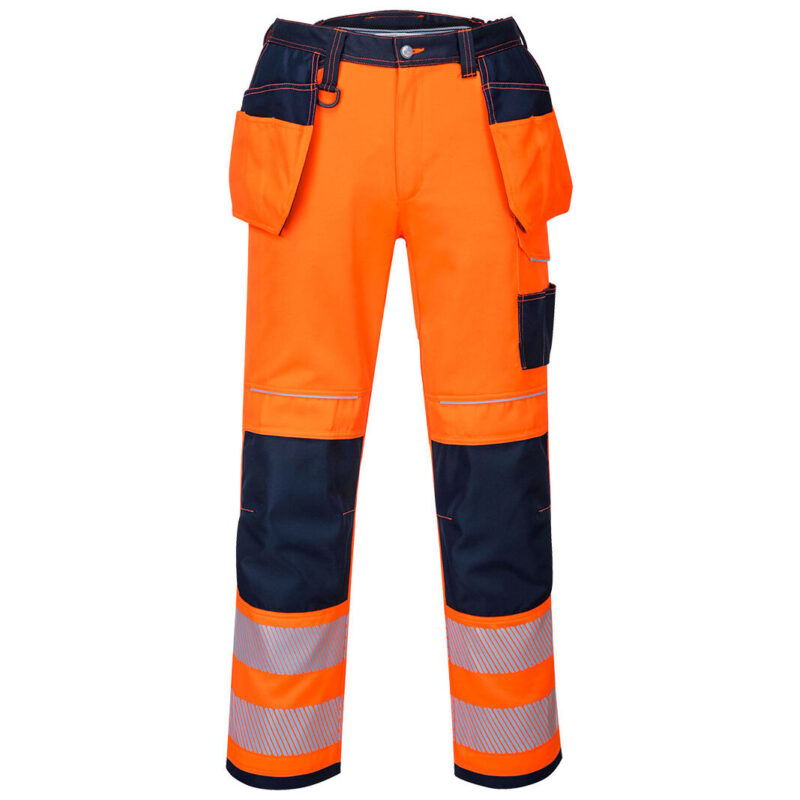 Portwest PW3 Hi-Vis Holster Pocket Work Trousers