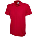 Uneek UC124 Olympic Poloshirt - Red