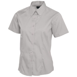 Uneek UC704 Ladies Pinpoint Oxford Half Sleeve Shirt