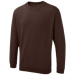 Uneek UX3 The UX Sweatshirt - Brown