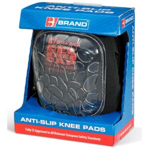 gel anti slip knee pads in packaging
