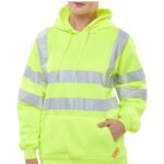 hi vis yellow hoodie