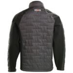 Herock Sandor Padded Jacket Anthracite/ Black Premium Workwear Softshell With Hood