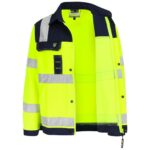 Herock Hydros Hi Vis Jacket (Yellow / Navy)