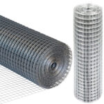 Marksman Galvanised Wire Fence Mesh Netting 600mm x 5M With 25mm Square Holes