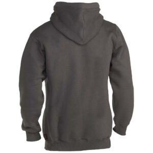 herock hesus hooded sweatshirt in dark grey reverse