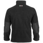 herock markus fleece jacket in black reverse