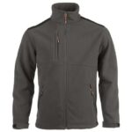 herock markus fleece jacket in grey