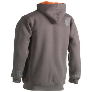 herock odsseus hoodie in grey reverse
