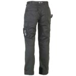 herock titan grey workwear trousers reverse