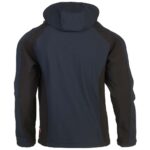 herock trystan zip-front jacket in navy back