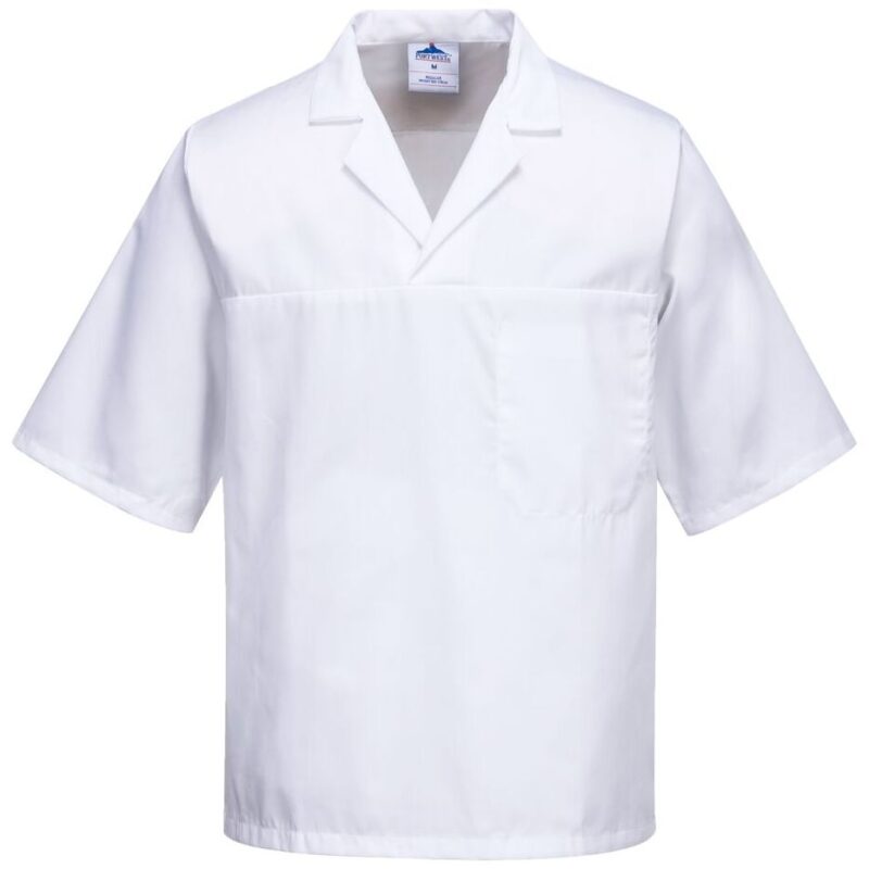 Portwest Bakers Shirt Short Sleeve - XXXL