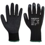 Portwest Grip Glove - Latex - Black