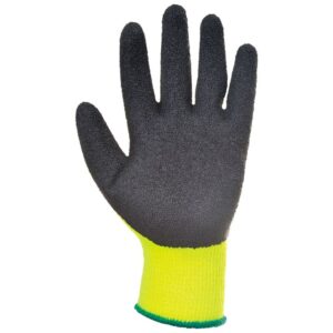 Portwest Thermal Grip Glove - Latex - Black