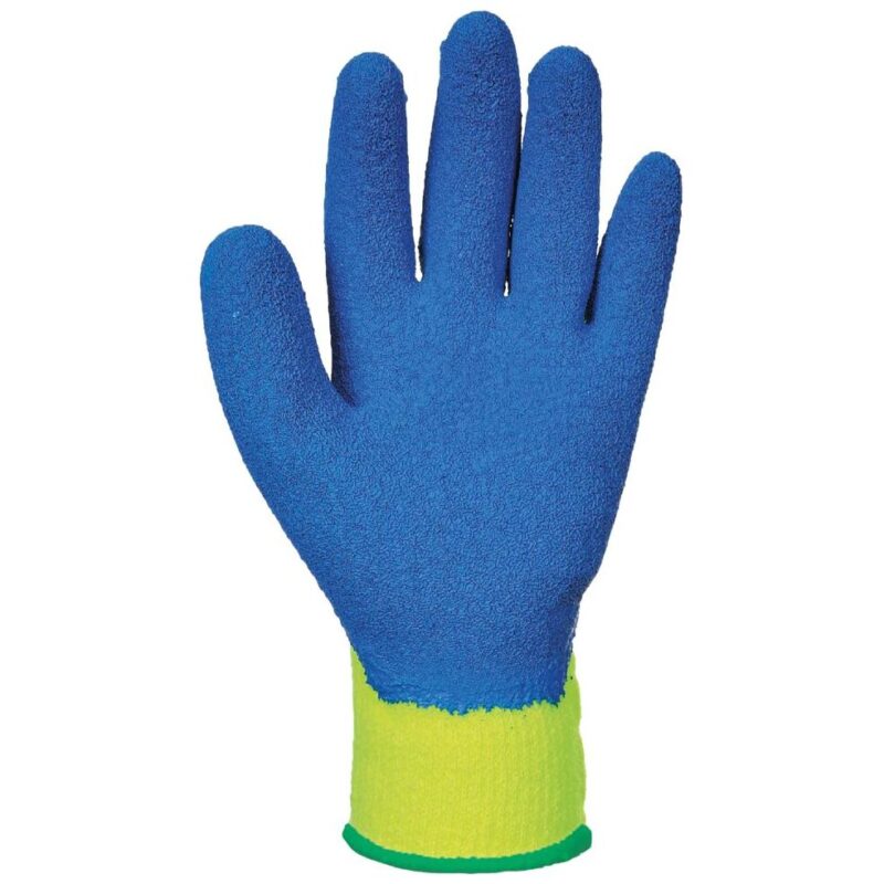 Portwest Cold Grip Glove - Yellow/Blue