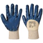 Portwest Nitrile Light Knitwrist - Navy