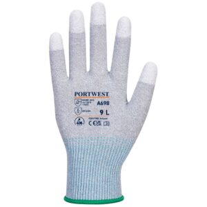 Portwest MR13 ESD PU Fingertip Glove