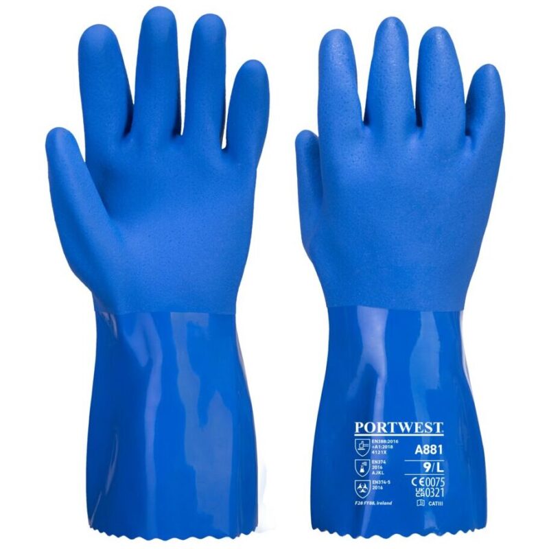 Portwest Marine Ultra PVC Chem Gauntlet - XXL