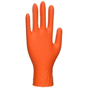 Portwest Orange HD Disposable Glove - XL