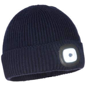 Portwest Workman's LED Beanie Navy B033