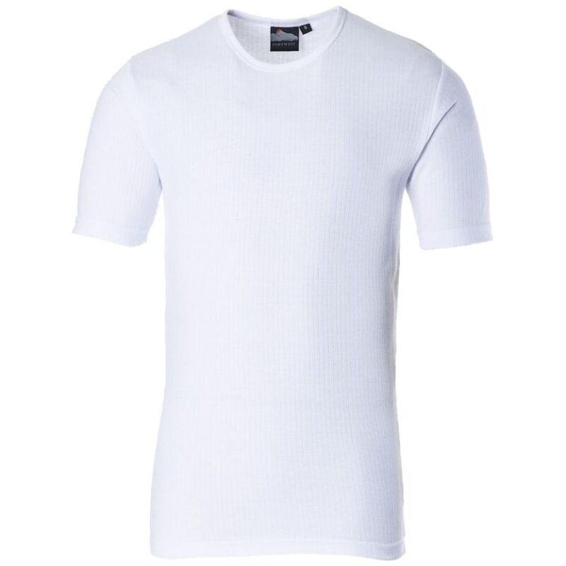 Portwest Thermal T-Shirt Short Sleeve - White