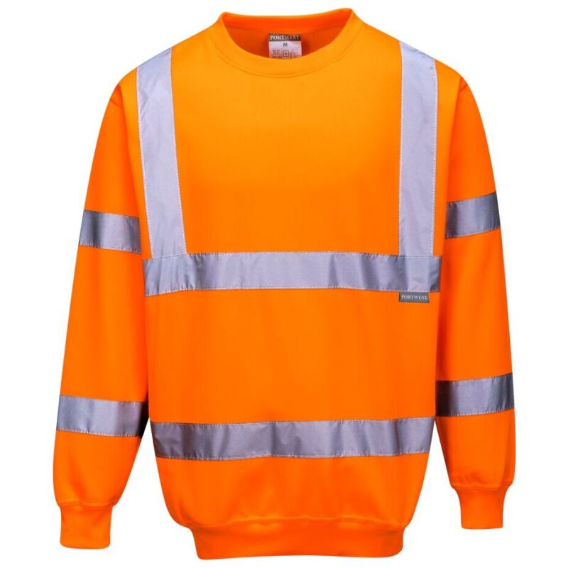 Portwest Hi-Vis Sweatshirt - Orange