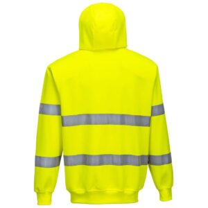 Portwest Hi-Vis Zipped Hoodie