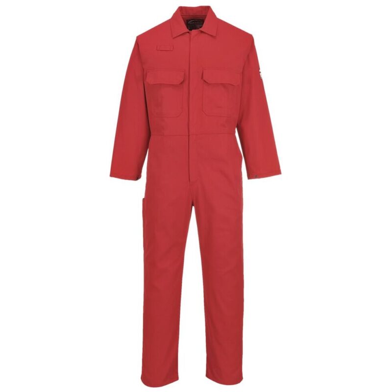 Portwest Bizweld FR Coverall - Red