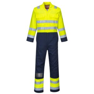 Portwest Bizflame Work Hi-Vis Anti-Static Coverall - XXXL