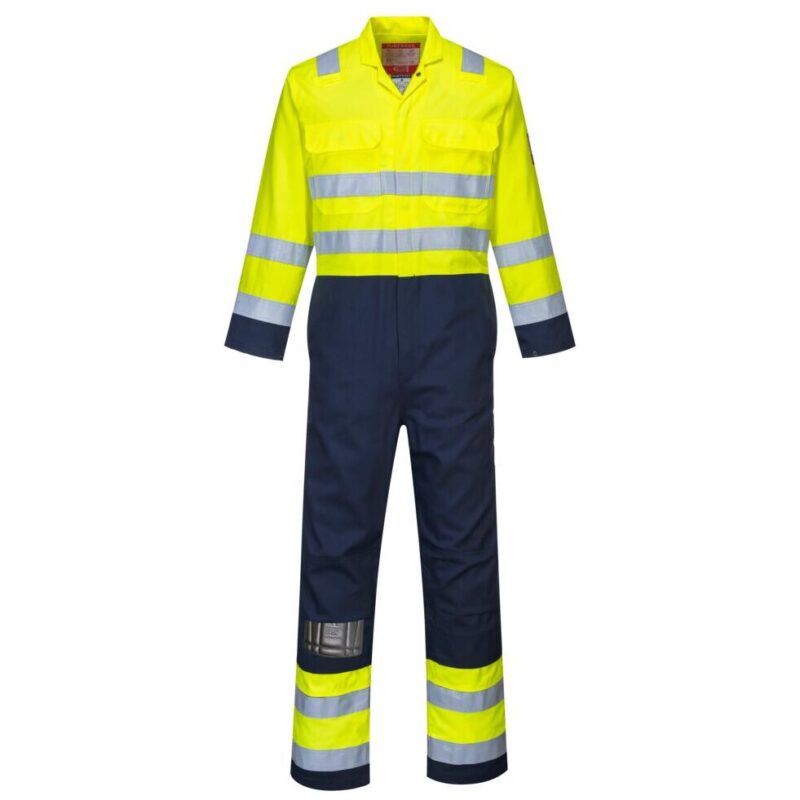 Portwest Bizflame Work Hi-Vis Anti-Static Coverall - XXXL