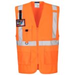 Portwest Hi-Vis Tablet Pocket Executive Vest