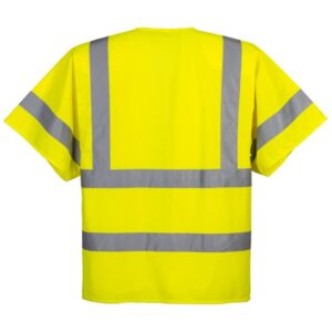 Portwest Hi-Vis Band and Brace Zip Vest Short Sleeve