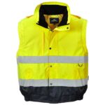 Portwest Hi-Vis 2-in-1 Contrast Bomber Jacket