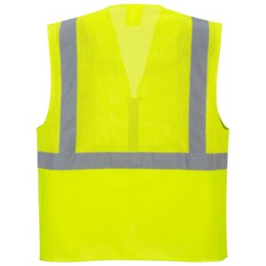 Portwest Madrid Hi-Vis Half Mesh Executive Vest