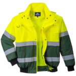 Portwest Hi-Vis 3-in-1 X Back Contrast Bomber Jacket