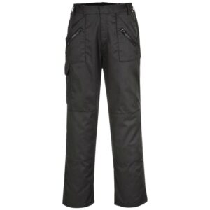 Portwest Action Trousers With Back Elastication Black C887