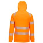 Portwest DX4 Hi-Vis 1/4 Zip Hoodie