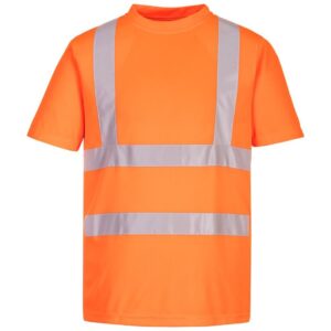 Portwest Eco Hi-Vis T-Shirt Short Sleeve - Orange