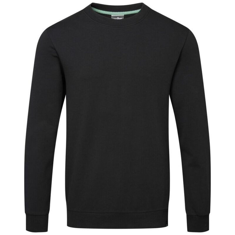 Portwest Organic Cotton Recyclable Sweatshirt - Black