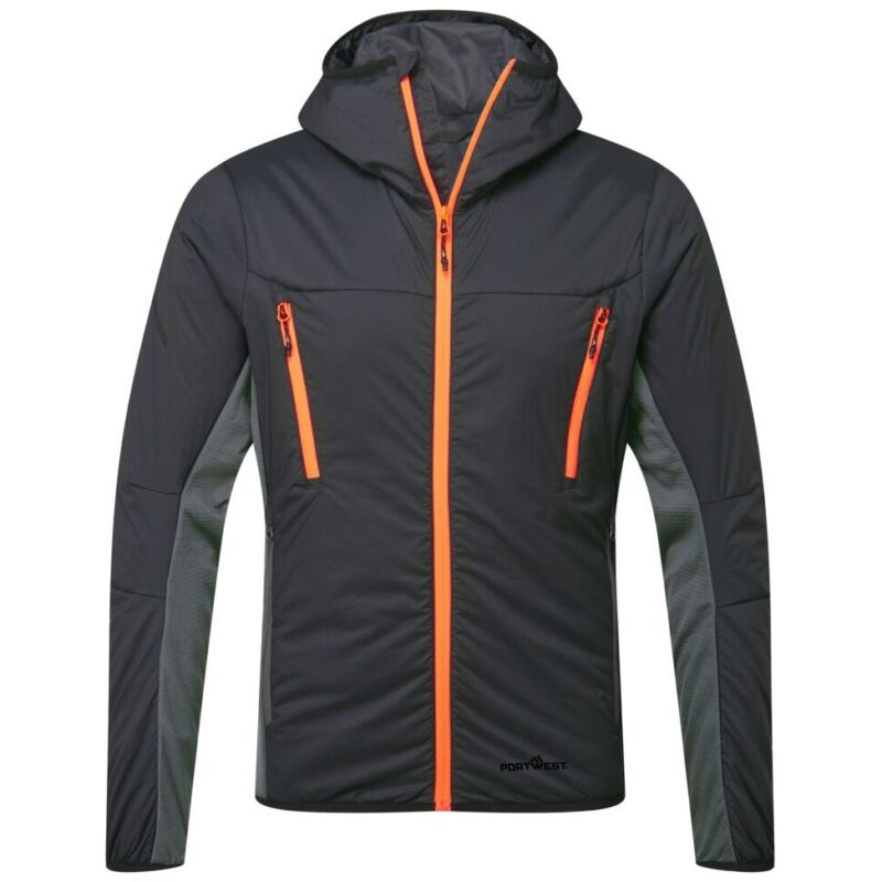 Portwest EV4 Insulated Hybrid Jacket - Metal Grey