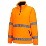 Portwest Hi-Vis 1/2 Zip Fleece